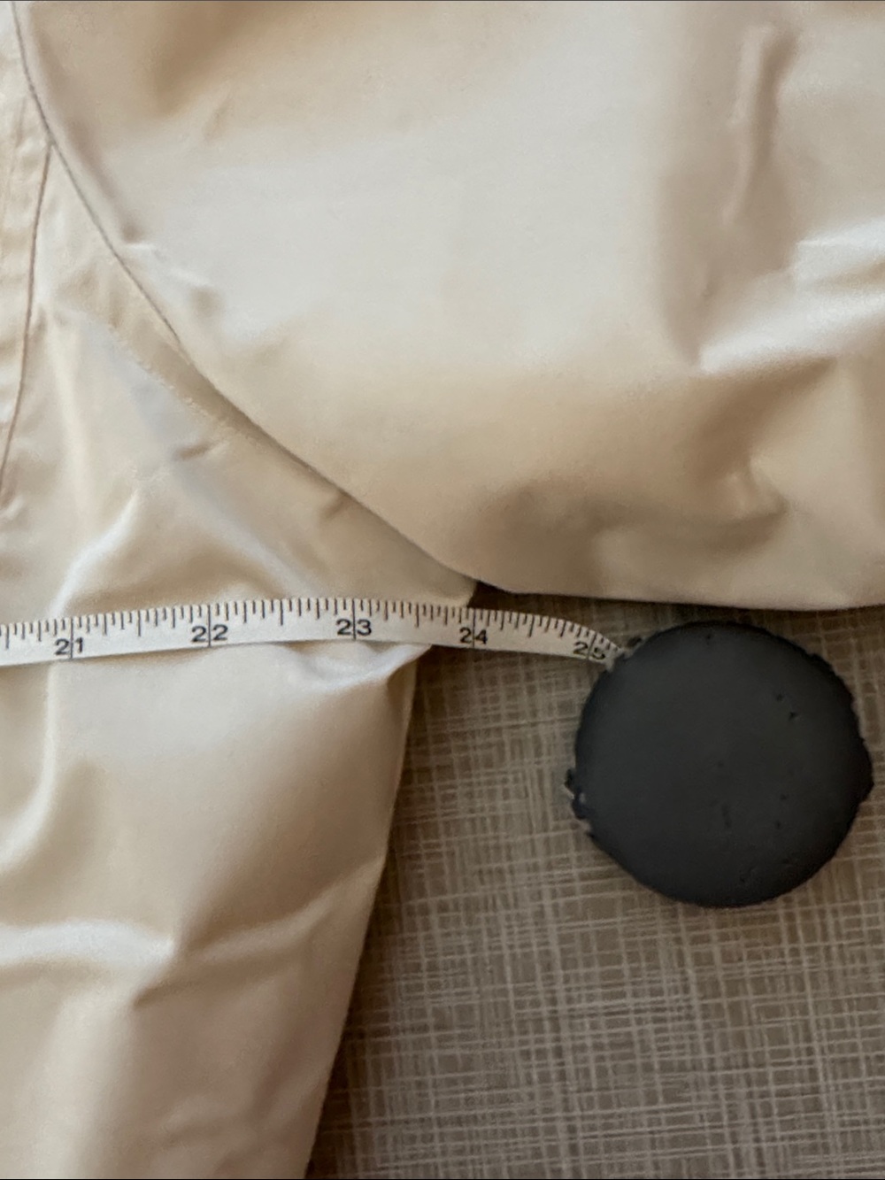 Athleta Bone Cream Satin Flex Bomber Jacket Size S Insulated - Picture 7 of 12